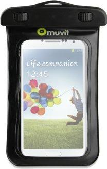 Funda acuática - Muvit MUCUNWP0001, Impermeable, Para smartphones de hasta 5"