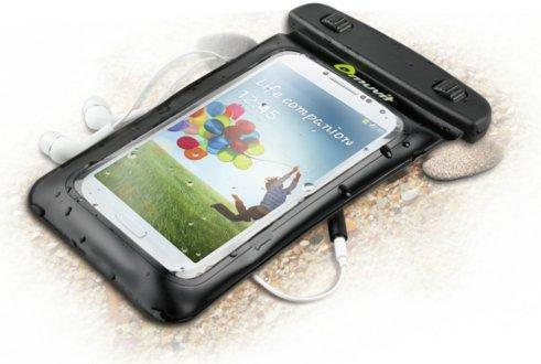 Funda acuática - Muvit MUCUNWP0001, Impermeable, Para smartphones de hasta 5"