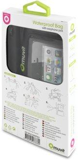 Funda acuática - Muvit MUCUNWP0001, Impermeable, Para smartphones de hasta 5"