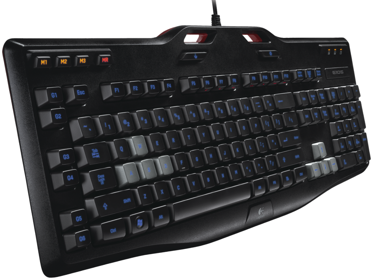 Teclado gaming - Logitech G105 Keyboard, retroiluminación y seis teclas programables
