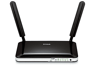 Router inalámbrico - D-Link DWR-921, Banda ancha, 3G/4G, Negro