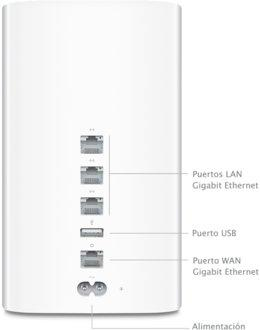 Disco duro de 3TB - Apple AirPort Time Capsule, Wi-Fi 802.11ac