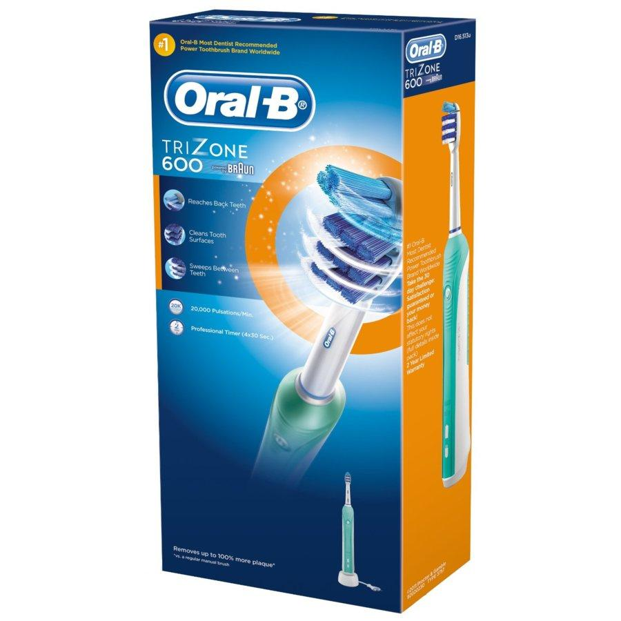 Cepillo Eléctrico - Oral B PC600 Trizone Tecnología de limpieza 3D Cabezal Precision Clean