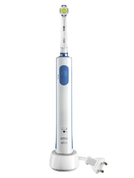 Cepillo Eléctrico - Oral B PRO600 White and Clean Oscilante Cepillo 3D