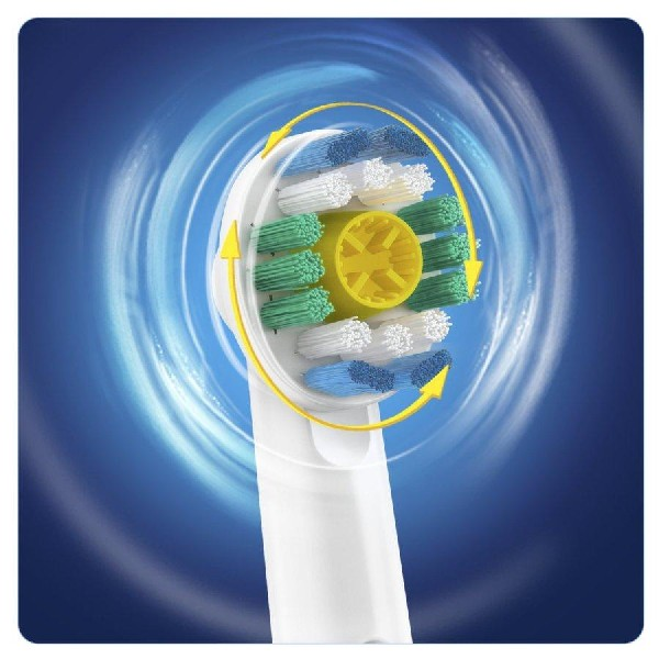 Cepillo Eléctrico - Oral B PRO600 White and Clean Oscilante Cepillo 3D