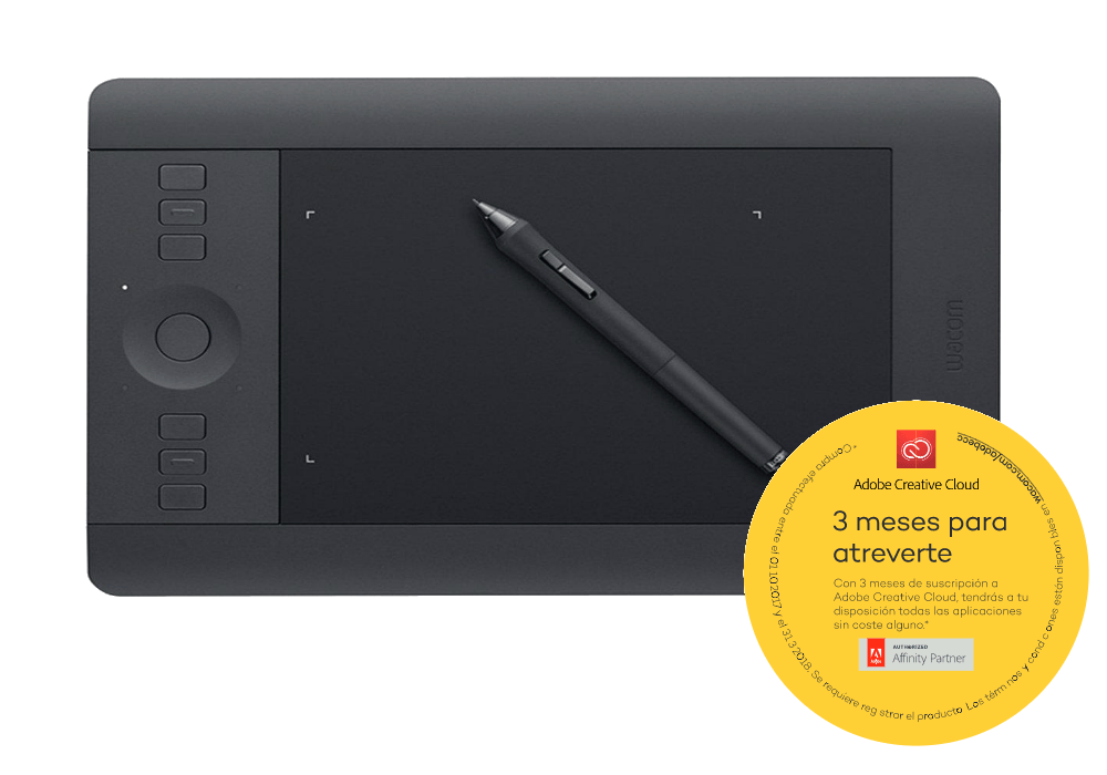 Tableta gráfica - Wacom Intuos Pro S multitáctil con stylus
