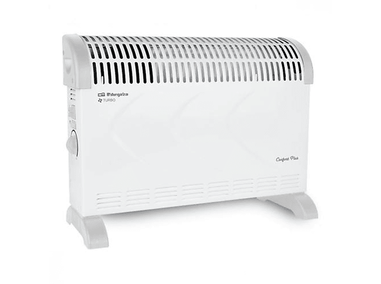 Convector - Orbegozo CVT-3300, 2000W, 3 niveles, Radiador calefactor eléctrico, Blanco