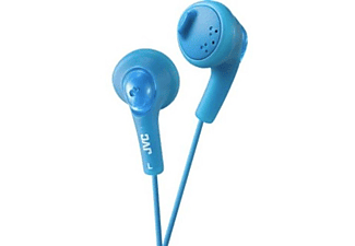 Auriculares  - JVC HA-F160-A-E, De botón, Con cable, Para iPod/ iPhone, Azul