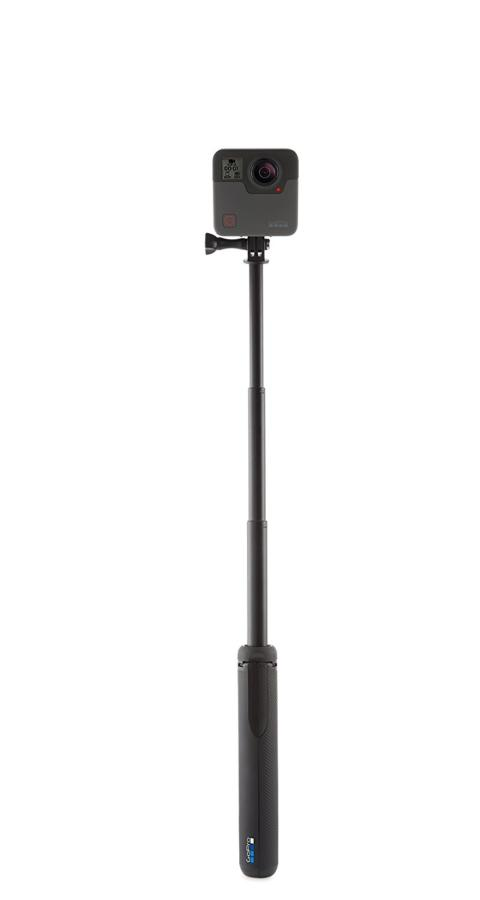 Cámara deportiva - GoPro Fusion, Vídeo 5.2K, VR, 360º, 30 fps, 18 MP, WiFi, Bluetooth