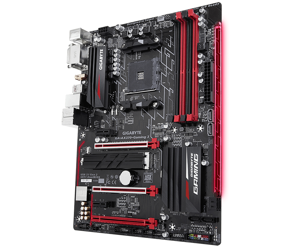 Placa Base Gigabyte GA-AX370-Gaming AMD X370 Socket AM4 ATX