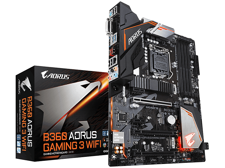 Placa base | Gigabyte B360 AORUS GAMING 3 WIFI Intel B360 LGA 1151 (Socket H4) ATX