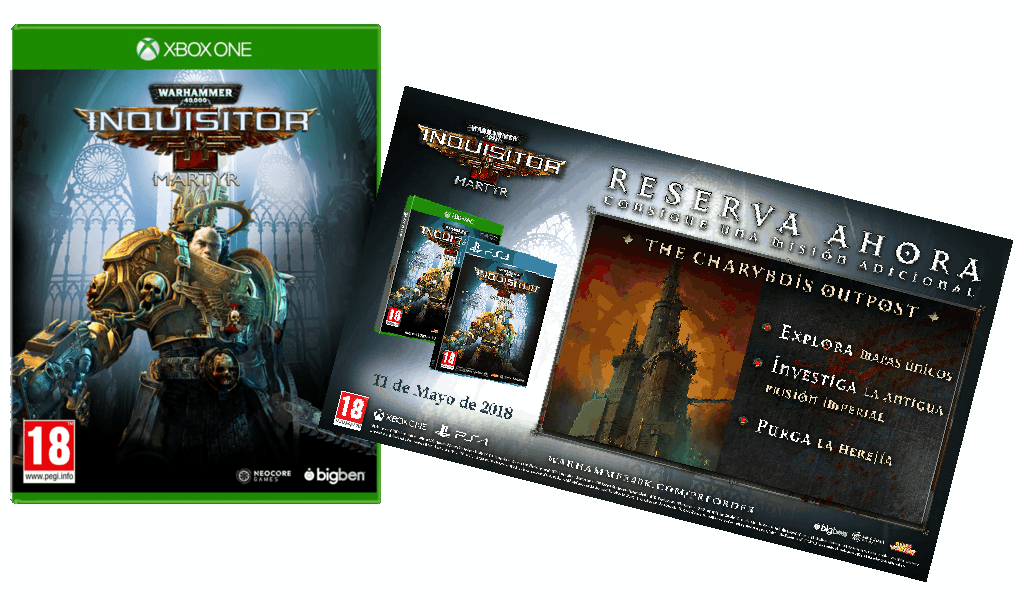 Xbox One Warhammer 40k Inquisitor Martyr