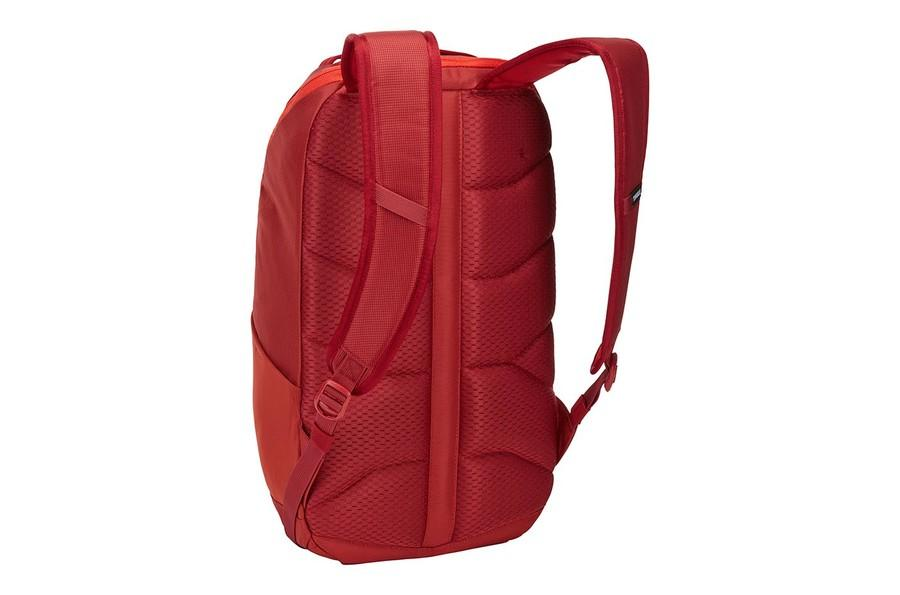 Mochila para portatil - Thule TEBP-313, Hasta 13", Nylon y poliéster, Red feather