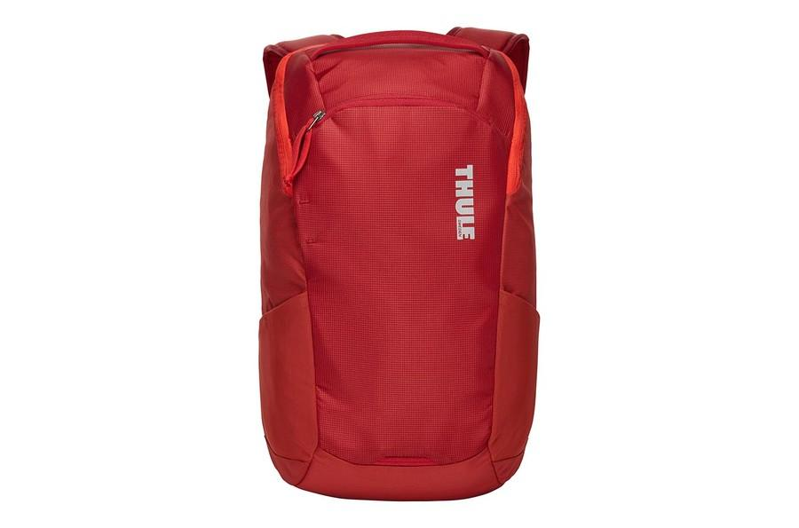 Mochila para portatil - Thule TEBP-313, Hasta 13", Nylon y poliéster, Red feather