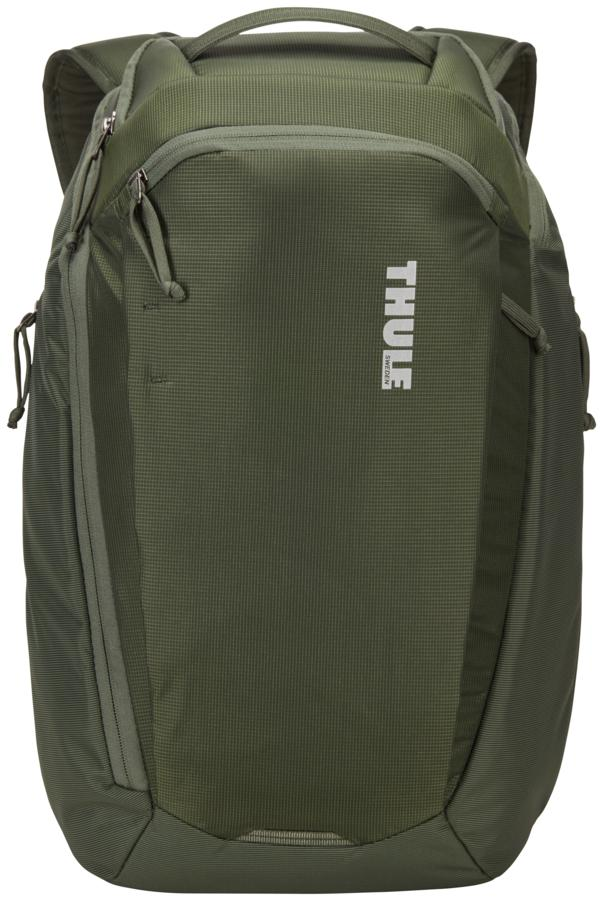 Mochila para portatil - Thule EnRoute BackPack 23L, Hasta 15", Nylon y poliéster, Dark Forest