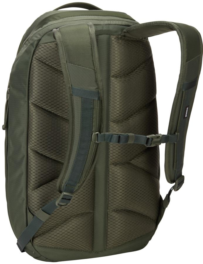 Mochila para portatil - Thule EnRoute BackPack 23L, Hasta 15", Nylon y poliéster, Dark Forest