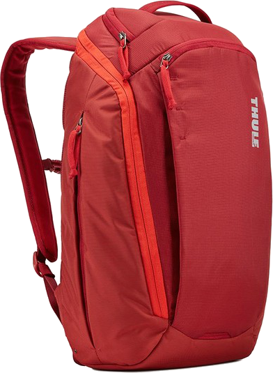 Mochila para portatil - Thule EnRoute BackPack 23L, Hasta 15", Nylon y poliéster, Red Feather