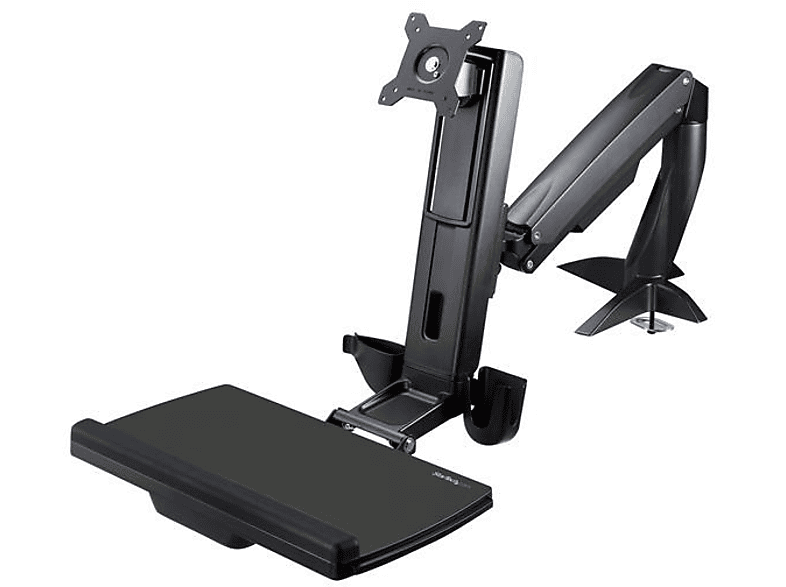 Soporte Pie Sentado | StarTech.com ARMSTSCP1 Brazo Soporte de Pie y Sentado VESA de Monitor hasta 24