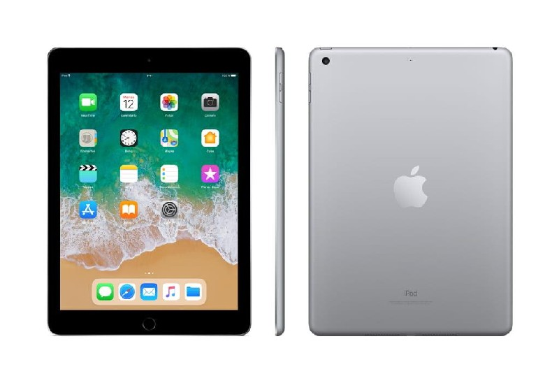 Apple iPad (2018), 128 GB, Gris espacial, WiFi, 9.7" Retina, 2 GB RAM, Chip A10 Fusion, iOS