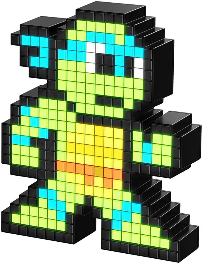 Figura - PDP Pixel Pals - TMNT Leonardo, 15 cm