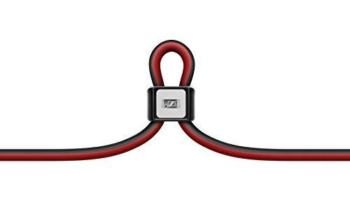 Auriculares inalámbricos - Sennheiser Momentum Free, Negro y rojo