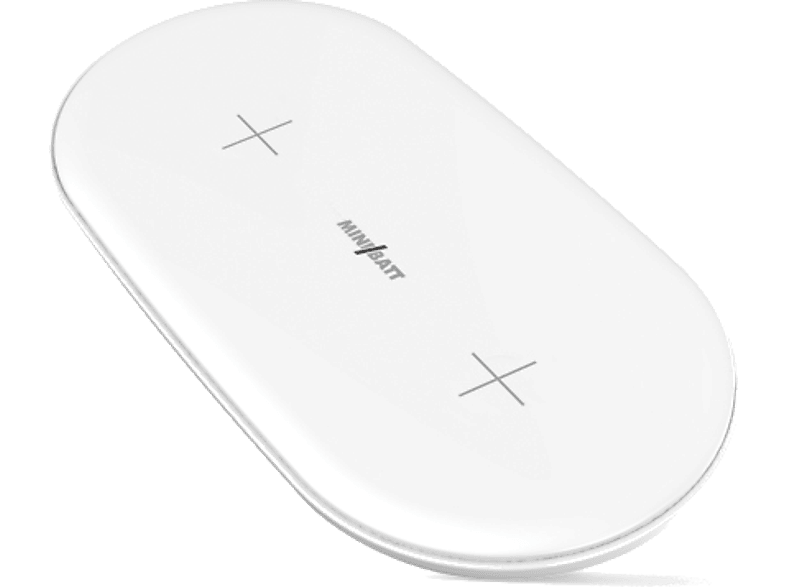 Cargador inalámbrico - Minibatt Power Air, Universal, Blanco