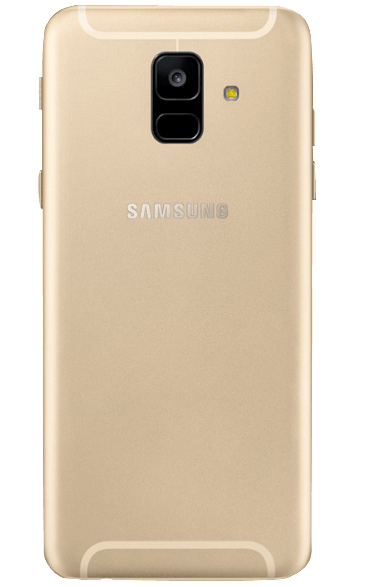 Móvil - Samsung Galaxy A6, Dorado, 32 GB, 3 GB RAM, 5.6", Exynos 7879, 3000 mAh, Android