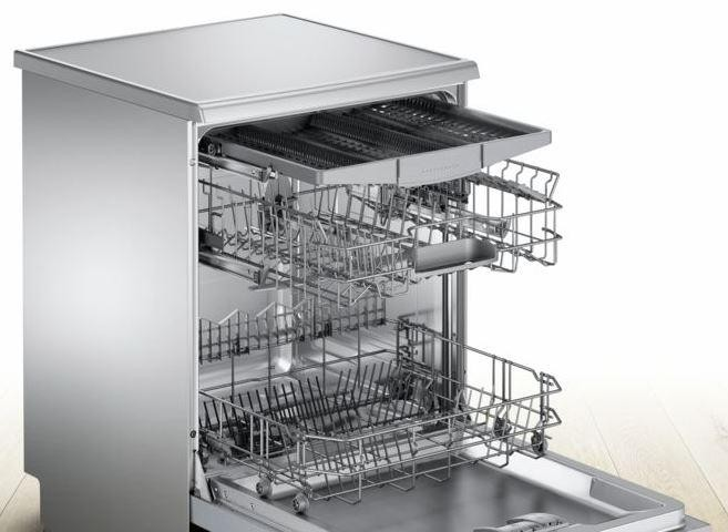Lavavajillas - Bosch SMS46FI01E, 13 servicios, Libre instalación, Extra Secado, Programable