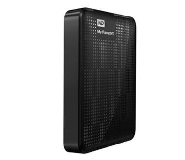 Disco duro de 2Tb - WD My Passport negro, externo de 2.5