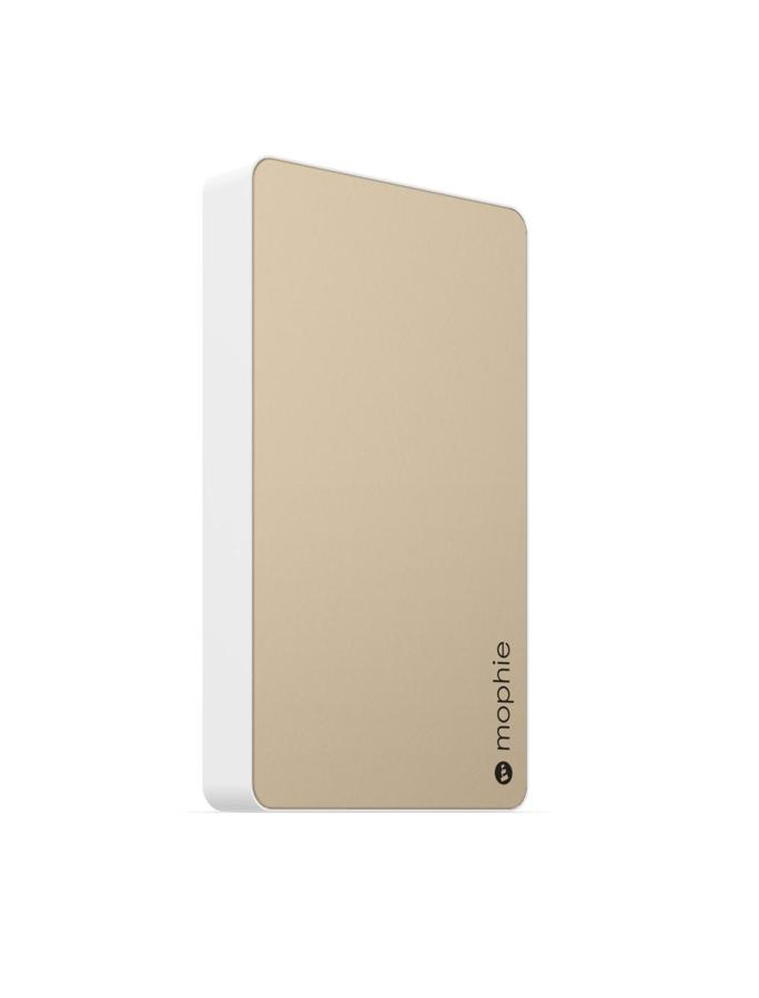 Powerbank - Mophie Powerstation, 6000 mAh, Micro-USB, Oro