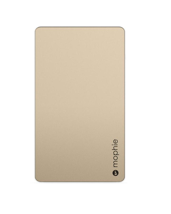Powerbank - Mophie Powerstation, 6000 mAh, Micro-USB, Oro