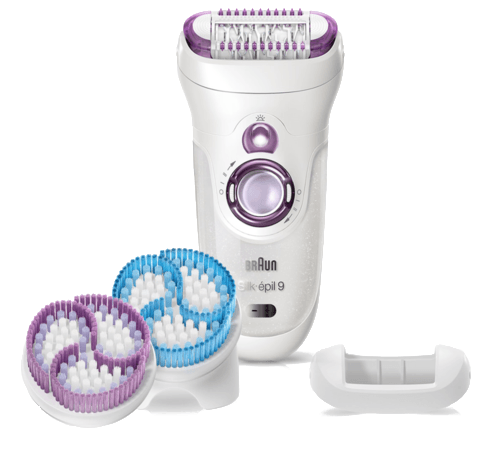 Depiladora - Braun Silk-épil 9 SkinSpa 9-941, Wet&Dry, 3 en 1, 4 Accesorios