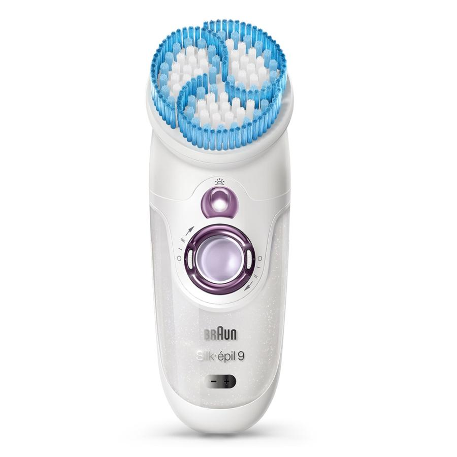 Depiladora - Braun Silk-épil 9 SkinSpa 9-941, Wet&Dry, 3 en 1, 4 Accesorios
