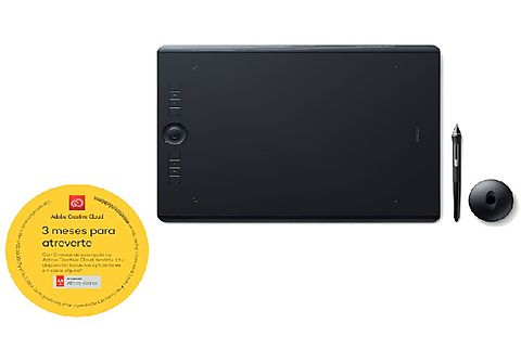 REACONDICIONADO Tableta gráfica - Wacom Intuos Pro L South, 5080 lpi, 311 x 216mm, Negro
