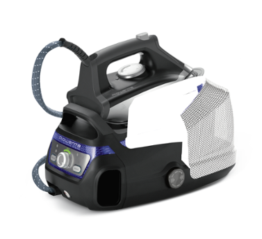 Centro de planchado - Rowenta Silence Steam Extreme DG8962F0, 1.4L, 2400W, 460 g/min, Modo ECO