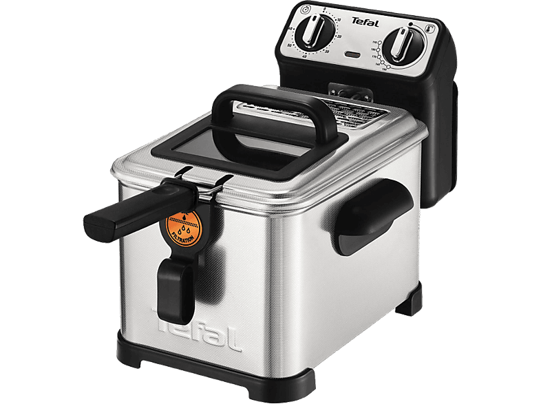 REACONDICIONADO Seminuevo Muy bueno Freidora - Tefal Filtra Pro 4L FR516110, 2400W, Zona fría, Acero inoxidable