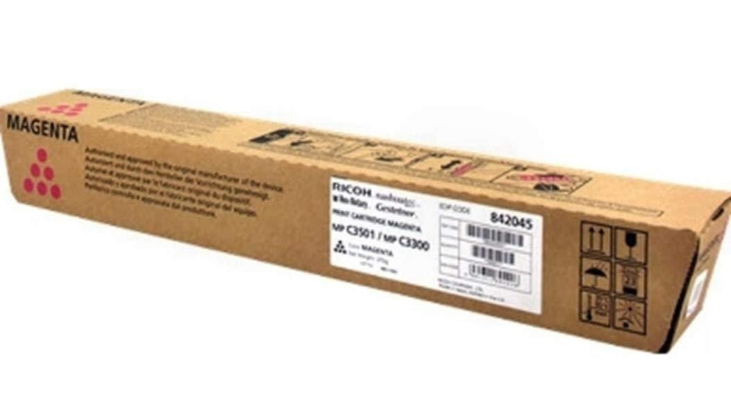 Ricoh 842045 16000páginas Magenta tóner y cartucho láser