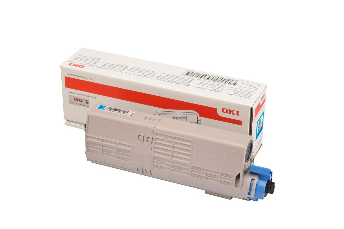 OKI 46490607 Toner 6000páginas Cian tóner y cartucho láser