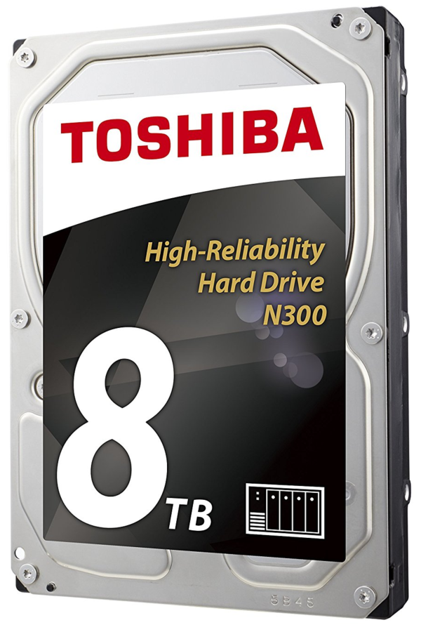 Disco Duro 8TB - Toshiba N300, 8TB, Serial ATA III, 3.5", 7200 rpm