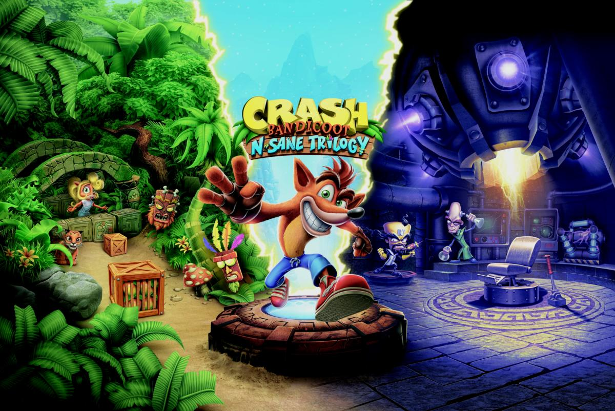 PS4 Crash Bandicoot N. Sane Trilogy