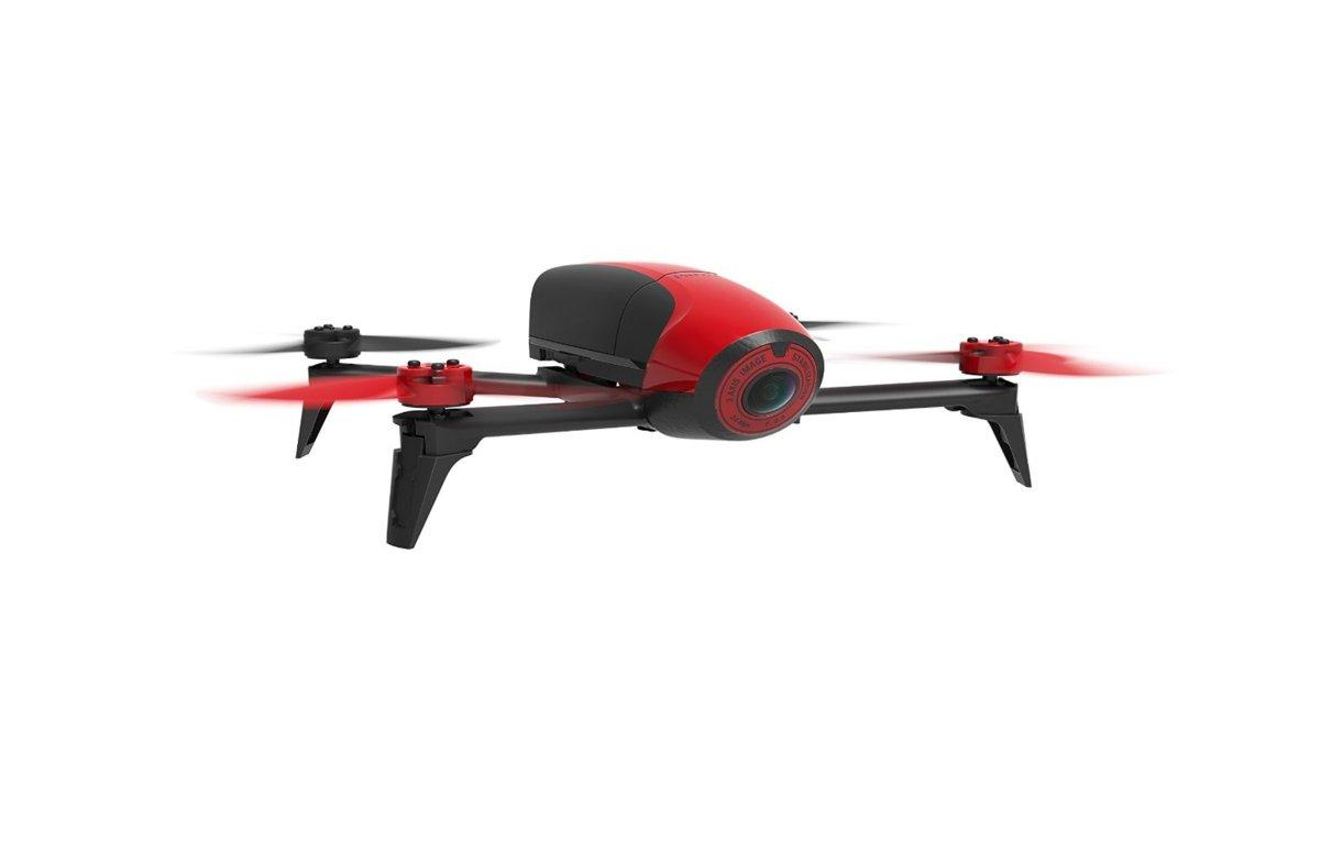 Dron - Parrot - Bebop Drone 2, 14 mpx, Color rojo