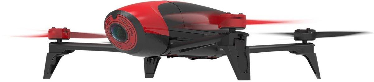 Dron - Parrot - Bebop Drone 2, 14 mpx, Color rojo