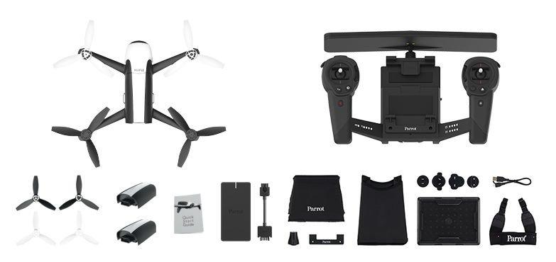 Dron - Parrot, Bebop 2 + Skycontroller, Wifi