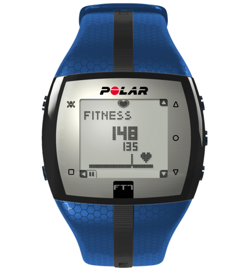Reloj deportivo - Polar FT7 Azul y Negro
