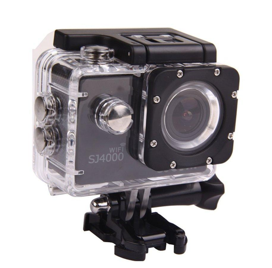 Cámara Deportiva - SJCam SJ4000 WIFI, Full HD a 30 fps, LCD Display