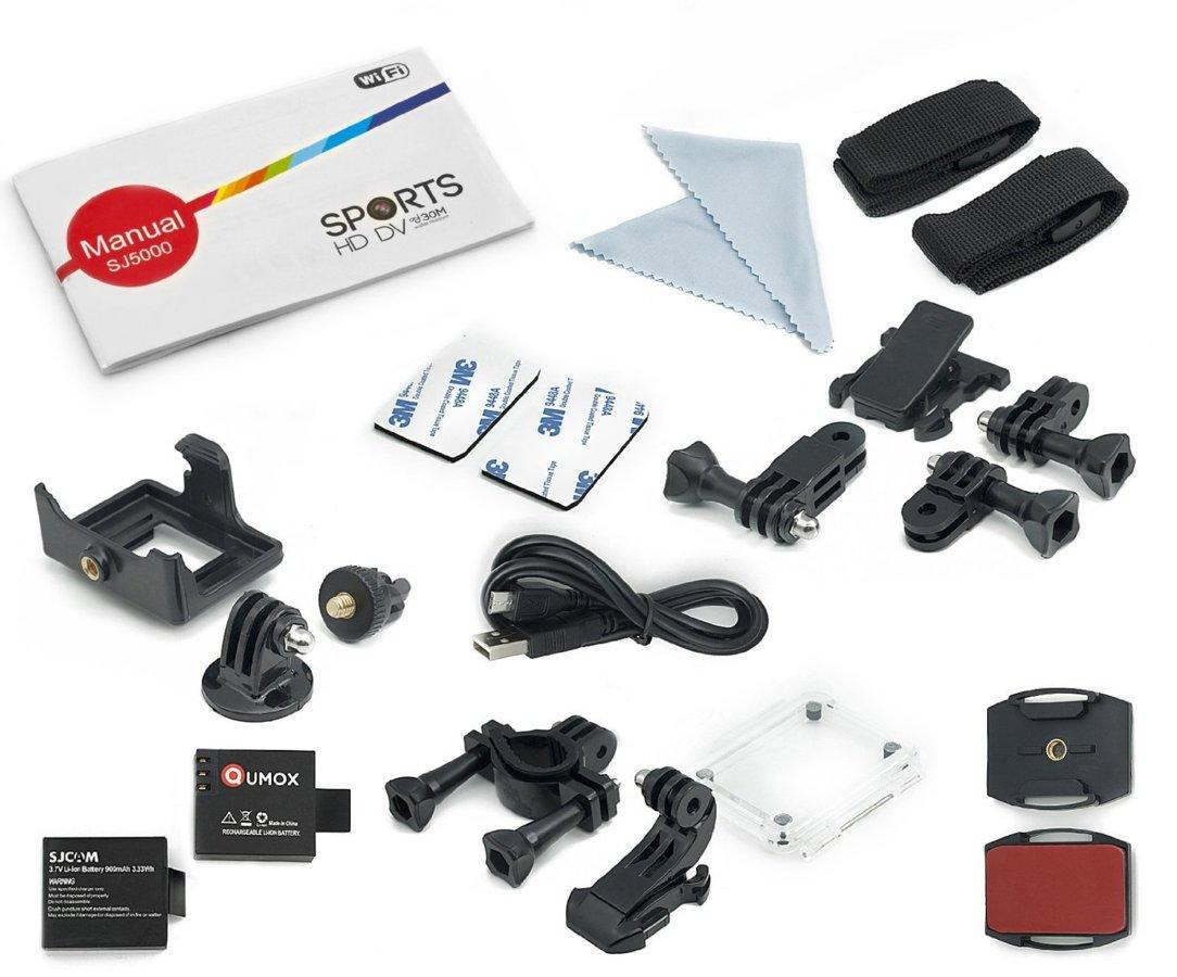 Cámara deportiva - SJCam SJ5000 WiFi, Full HD