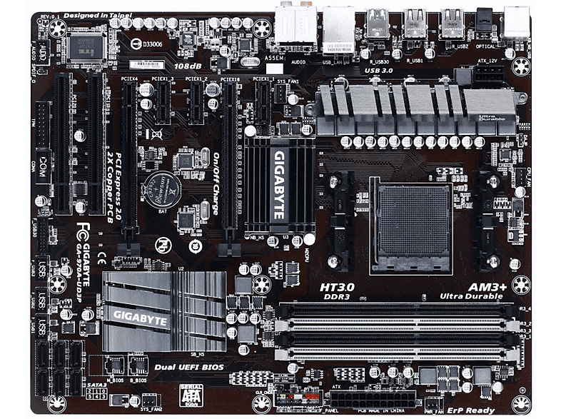 Placa Base | GIGABYTE 970A-UD3P