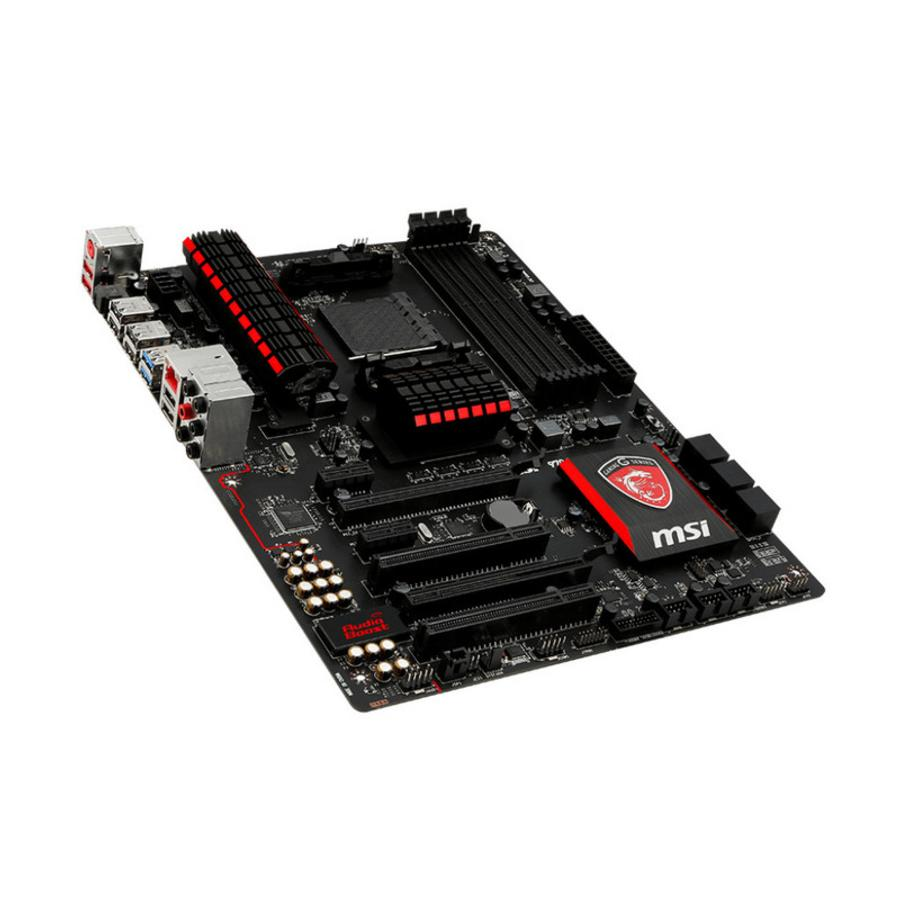 Placa Base - MSI 970 GAMING, Audio Boost 2, OC Genie, 4 DIMM DDR3, 2xPCI-Ex16, USB 3.0
