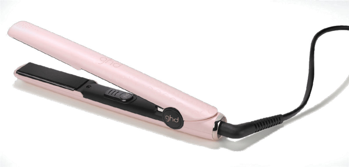 Plancha de pelo - GHD Vintage Pink Styler, Cerámica