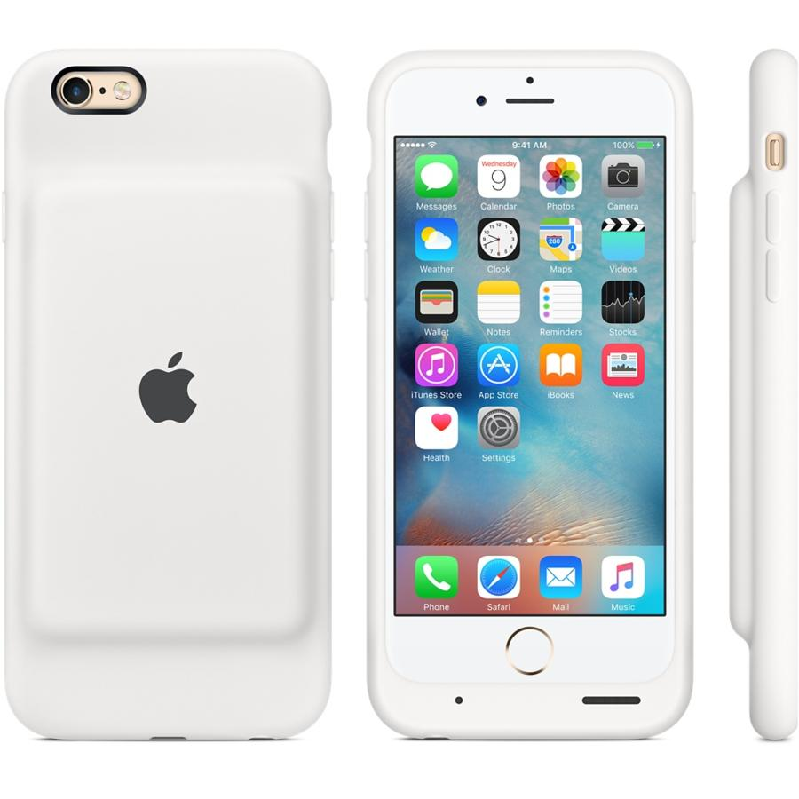 Funda batería - Apple MGQM2ZM/A, para iPhone 6-6S, blanco